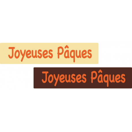 PAQUES TEXTE ORANGE