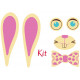 kit decor lapin